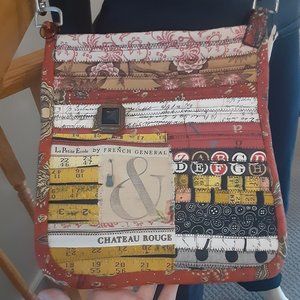 Upcycled crossbody purse/ bag- brand new. Made in Ontario